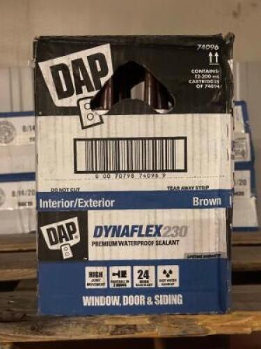 12 CT. BOX OF DYNAFLEX 230 BROWN CALK