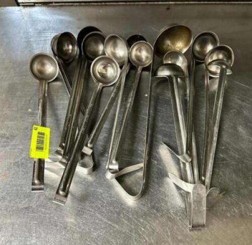 (15)- ASSORTED SIZED LADLES