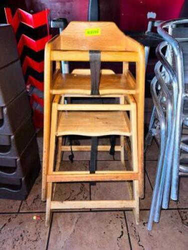 (2)- HIGH CHAIRS