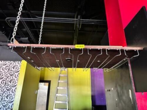 WINE GLASS STORAGE RACK