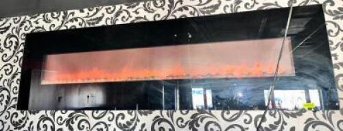 LARGE WALL MOUNTED ELECTRIC FIREPLACE