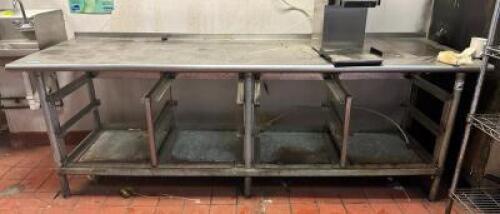 STAINLESS STEEL TABLE