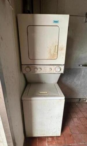 STACKED WASHER AND DRYER