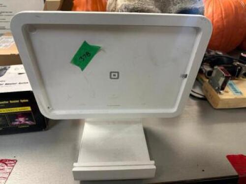 (2) SQUARE TABLET STANDS