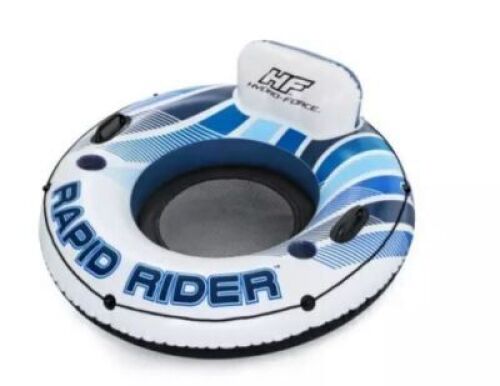DESCRIPTION: (1) RIVER TUBE BRAND/MODEL: RAPID RIDER BY BESTWAY SIZE: 53 IN RETAIL$: $27.99 EA QTY: 1