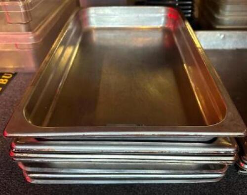 (7) FULL SIZE STAINLESS INSERTS