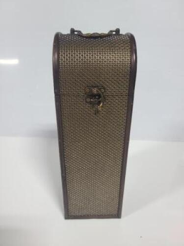 DESCRIPTION: (1) WINE BOTTLE STORAGE CONTAINER QTY: 1