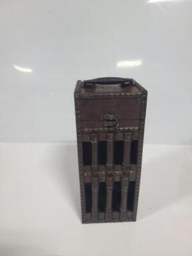 DESCRIPTION: (1) WINE BOTTLE STORAGE CONTAINER QTY: 1