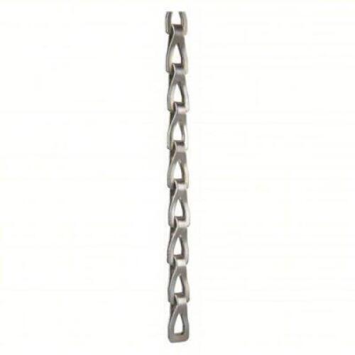 DESCRIPTION: (1) PACK OF (100) FT OF CHAIN BRAND/MODEL: PEERLESS #48RR66 SIZE: 50IN TRADE SIZE 225 LB WORKING LOAD LIMIT RETAIL$: $200.00 EA QTY: 1