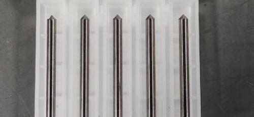 DESCRIPTION: (10) SOLID CARBIDE SK-42 CONE BURR BRAND/MODEL: SGS 15153 SIZE: 1/8" DIA RETAIL$: $139.70 QTY: 10