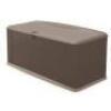 DESCRIPTION: (1) PATIO DECK BOX WITH SEAT BRAND/MODEL: RUBBERMAID #2047052 INFORMATION: EXTRA LARGE RETAIL$: $170.00 SIZE: 120 GALLON QTY: 1