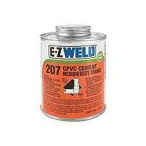 DESCRIPTION: (2) CPVC CEMENT BRAND/MODEL: EZ WELD 207 SIZE: 32 FL OZ RETAIL$: $12.78 EA QTY: 2