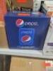 DESCRIPTION: (1) PORTABLE MINI FRIDGE BRAND/MODEL: PEPSI #MIS133PEP RETAIL$: $30.00 SIZE: 6 CAN QTY: 1 - 2