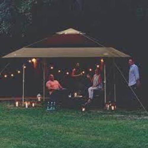 DESCRIPTION: (1) INSTANT LIGHTED CANOPY BRAND/MODEL: OZARK TRAIL #30576 RETAIL$: $179.00 SIZE: 14X14 QTY: 1