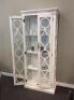 GLASS AND WOOD CABINET - 3