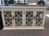 ANTIQUE WHITE ACCENT CABINET