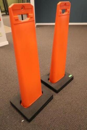 RED TRAFFIC CONES