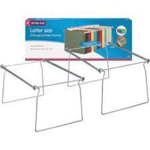 DESCRIPTION: (2) FILE FOLDER FRAME BRAND/MODEL: SMEAD #64872 RETAIL$: $7.98 SIZE: 23-27 IN QTY: 2