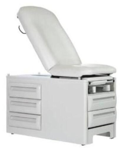 DESCRIPTION: (1) EXAMINATION TABLE BRAND/MODEL: PSS MILLENNIUM #2000 INFORMATION: WHITE/ CREAM RETAIL$: $2667.00 EA QTY: 1
