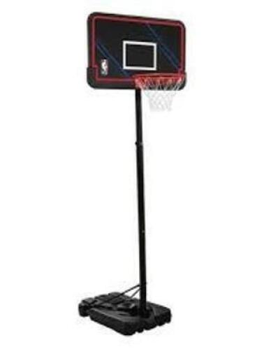 DESCRIPTION: (1) PORTABLE BASKETBALL HOOP BRAND/MODEL: NBA OFFICIAL SIZE: 44" RETAIL$: $115.00 EA QTY: 1