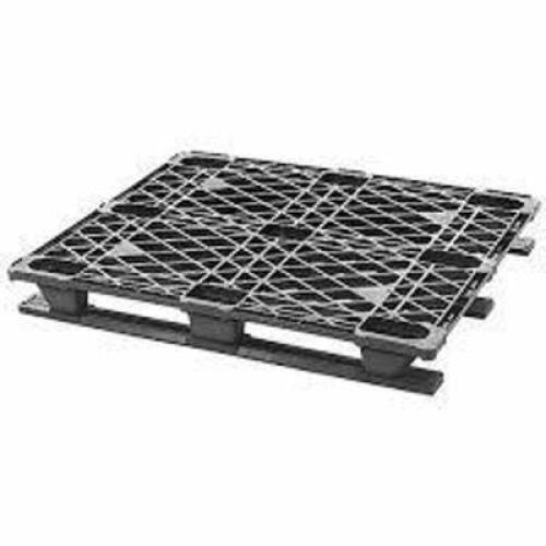 DESCRIPTION: (1) PLASTIC SHIPPING PALLET BRAND/MODEL: PRODUCT NUMBER #2PE64 INFORMATION: BLACK SIZE: 48 IN LG, 40 IN WD, 6 IN HT, 7,000 LB STATIC LOAD