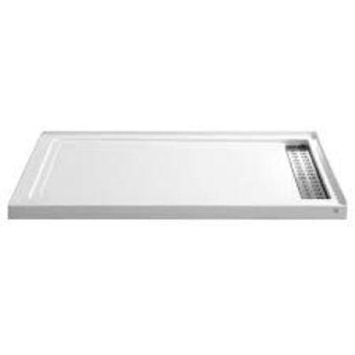 DESCRIPTION: (1) SHOWER BASE BRAND/MODEL: ANZZI #SB-AZ012WR INFORMATION: WHITE SIZE: 60" X 36" RETAIL$: $552.49 EA QTY: 1