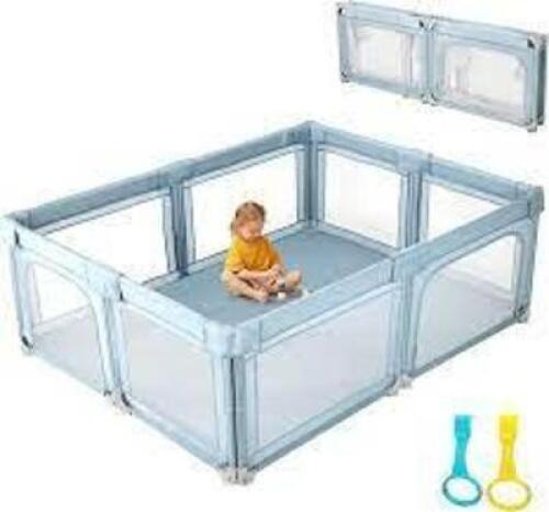 DESCRIPTION: (1) FOLDABLE, TRAVEL, BASE FOR PLAYPEN BRAND/MODEL: BASE MAT ONLY, HARD MATERIAL INFORMATION: BLUE, GRIPPY SIZE: MUST COME INSPECT QTY: 1