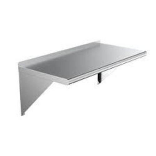DESCRIPTION: (1) WALL SHELF BRAND/MODEL: AMGOOD INFORMATION: STAINLESS STEEL SIZE: 24" X 48" RETAIL$: $110.00 EA QTY: 1