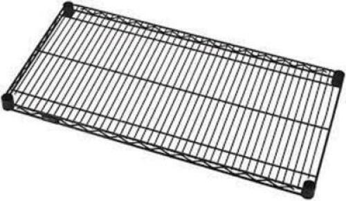 DESCRIPTION: (2) WIRE SHELF BRAND/MODEL: QUANTUM STORAGE #2460BK INFORMATION: BLACK SIZE: WIRE, 24" X 60" RETAIL$: $67.99 EA QTY: 2