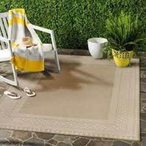 DESCRIPTION: (1) OUTDOOR AREA RUG BRAND/MODEL: BETTER HOMES AND GARDENS #BHS228081717949 SIZE: 7' X 10' RETAIL$: $98.00 EA QTY: 1