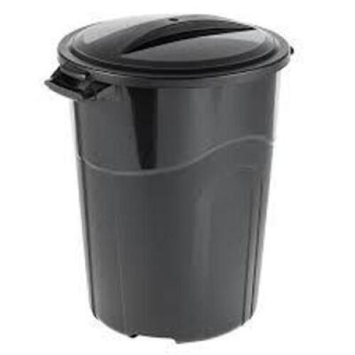 DESCRIPTION: (1) TRASH CAN BRAND/MODEL: HYPER TOUGH INFORMATION: BLACK SIZE: 32 GALLON RETAIL$: $39.99 EA QTY: 1
