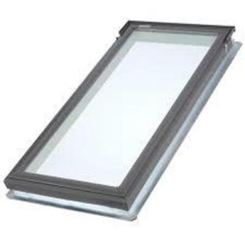 DESCRIPTION: (1) NO LEAK SKYLIGHTBRAND/MODEL: VELUX #FS C06INFORMATION: DECK-MOUNTEDSIZE: 21" X 45 3/4"RETAIL$: $385.00 EAQTY: 1