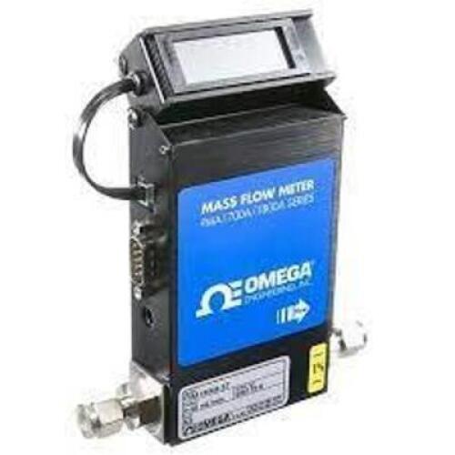 DESCRIPTION: (1) MASS FLOWMETER BRAND/MODEL: OMEGA #FMA1800A SIZE: FLOW RANGE 0-50 RETAIL$: $2513.93 EA QTY: 1