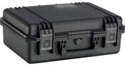 DESCRIPTION: (1) HARD SHELL STORAGE CASE, WEATHERPROOF BRAND/MODEL: PELICAN #IM2300 INFORMATION: BLACK SIZE: MEDIUM RETAIL$: $147.00 EA QTY: 1