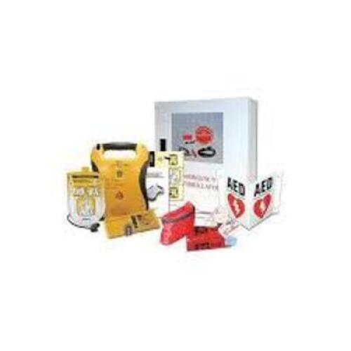 DESCRIPTION: (1) LIFELINE AED STARTER KIT BRAND/MODEL: DEFIBTECH #CCPRX-001 RETAIL$: $2067.69 EA QTY: 1