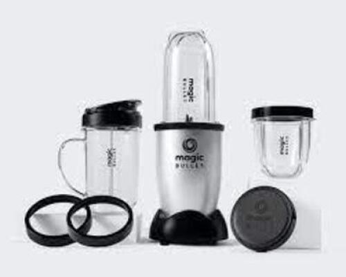 DESCRIPTION: (1) BLENDER BRAND/MODEL: MAGIC BULLET INFORMATION: SILVER RETAIL$: $50.00 QTY: 1