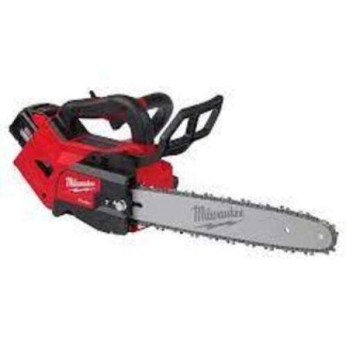 DESCRIPTION: (1) TOP HANDLE CHAINSAW KIT BRAND/MODEL: MILWAUKEE #2826-21T INFORMATION: RED SIZE: 14" RETAIL$: $480.00 EA QTY: 1
