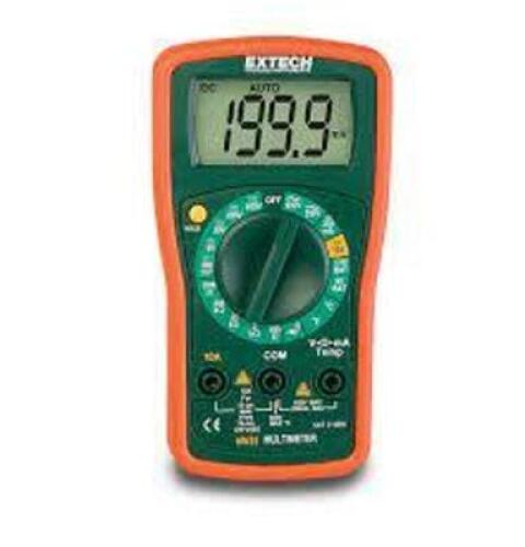 DESCRIPTION: (1) MULTIMETER BRAND/MODEL: EXTECH #MN35 RETAIL$: $19.99 EA QTY: 1