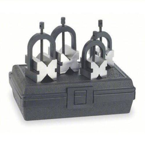 DESCRIPTION: (1) V-BLOCK SET BRAND/MODEL: WESTWARD #4KY25 INFORMATION: STEEL RETAIL$: $194.32 EA QTY: 1