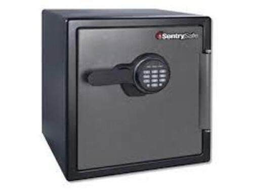 DESCRIPTION: (1) COMMERCIAL FIRE SAFE BRAND/MODEL: SENTRY SAFE #6MPJ8 RETAIL$: $350.75 SIZE: 1.23 CU FT QTY: 1