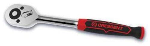 DESCRIPTION: (2) DRIVE DUAL RELEASE RATCHET BRAND/MODEL: CRESCENT #CRW13 INFORMATION: RED HANDLE SIZE: 1/2" RETAIL$: $26.19 EA QTY: 2