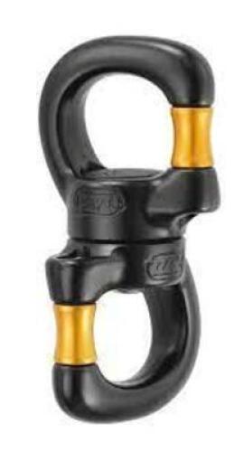 DESCRIPTION: (4) SWIVEL OPEN CLIP BRAND/MODEL: PETZL INFORMATION: BLACK RETAIL$: $94.95 EA QTY: 4