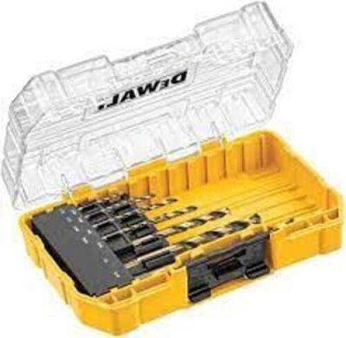 DESCRIPTION: (1) DRILL BIT SET BRAND/MODEL: DEWALT #DWA1180 INFORMATION: BLACK AND GOLD SIZE: 10 PIECES RETAIL$: $14.61 EA QTY: 1