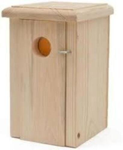DESCRIPTION: (2) WOODEN BIRDHOUSE SPARROW TRAP BRAND/MODEL: WCSS WOODEN RETAIL$: $80.50 EA QTY: 2