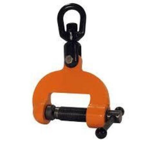 DESCRIPTION: (1) CLAMP BRAND/MODEL: REINFORCED LIFTING CLAMPS INFORMATION: ORANGE SIZE: 58/8 - 3 1/2", 1-1/2 TONS RETAIL$: $1030.00 EA QTY: 1