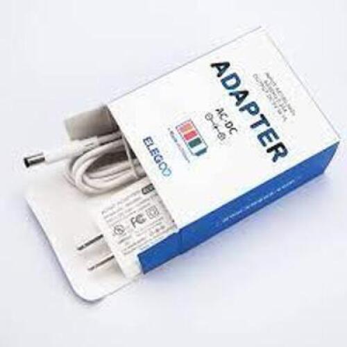 DESCRIPTION: (4) POWER SUPPLY CONVERTER BRAND/MODEL: ELEGOO INFORMATION: AC-DC SIZE: AC100-240V, 50/60 HZ, 0.35 AMP, DC 9V-1A RETAIL$: $38.00 EA QTY: