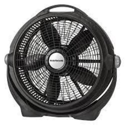 DESCRIPTION: (1) AIR CIRCULATOR WIND MACHINE BRAND/MODEL: LASKO #A20302 INFORMATION: BLACK RETAIL$: $35.86 SIZE: 20" QTY: 1
