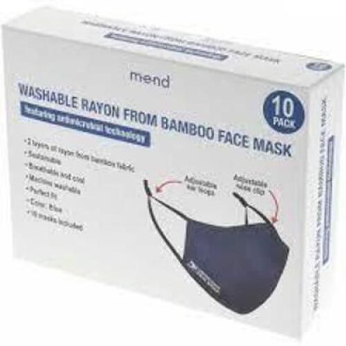 DESCRIPTION: (10) BOXES OF (10) WASHABLE FACE MASKS BRAND/MODEL: MSC INDUSTRIAL INFORMATION: GRAY, WASHABLE SIZE: UNIVERSAL, ADJUSTABLE RETAIL$: $400.