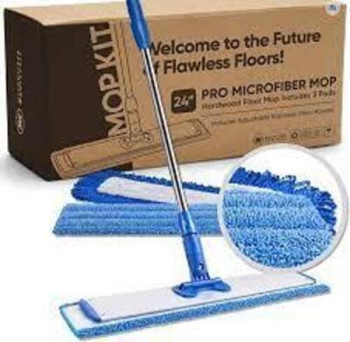 DESCRIPTION: (1) CASE OF (100) MICROFIBER DUST MOP HEADS WITH MOP HEAD AND HANDLE INCLUDED BRAND/MODEL: CYC LONG BEACH #CYC-1228 INFORMATION: WHITE SI