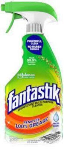 DESCRIPTION: (6) KITCHEN CLEANER SPRAY BRAND/MODEL: FANTASTIK #46E808 RETAIL$: $7.00 EA SIZE: 32 OZ QTY: 6